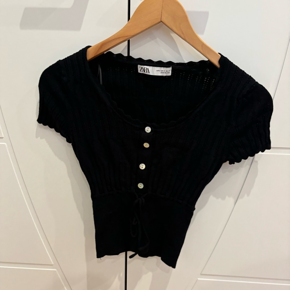 Zara dress top